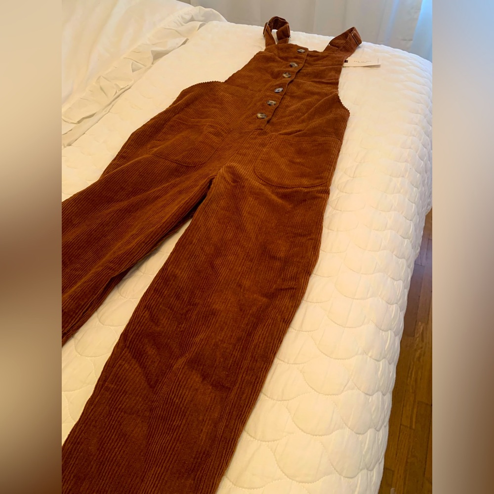 New With Tags- Blu Pepper Corduroy overalls